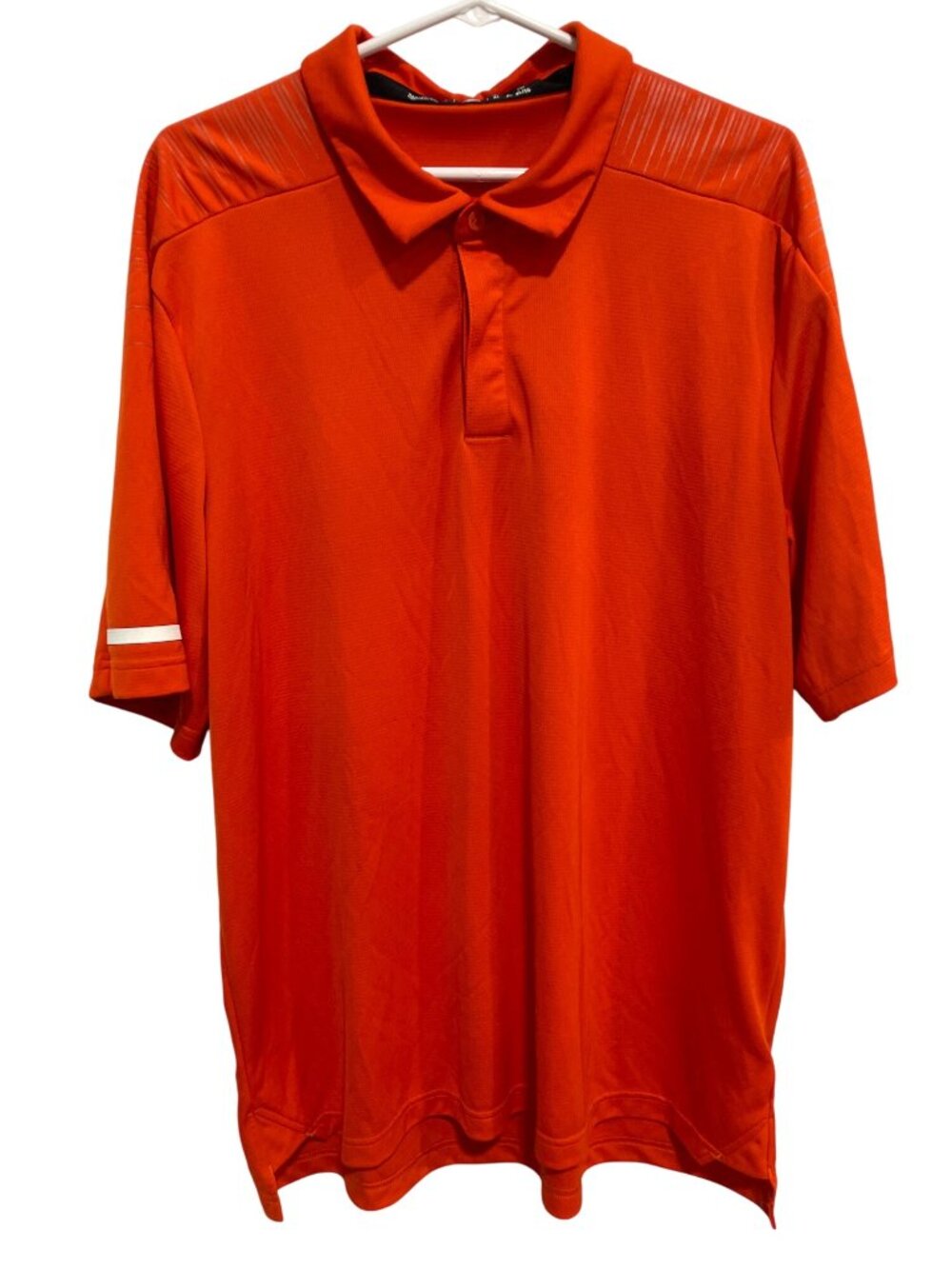 Adidas Golf Performance Polo Shirt XL Short Sleeve Athleisure Retro Sportswear